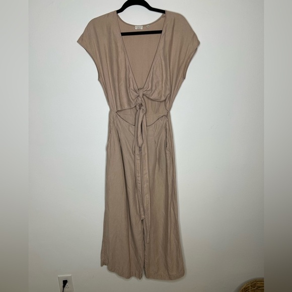 Aritzia Wilfred Linen Brax Jumpsuit - Size 2 - Picture 4 of 10